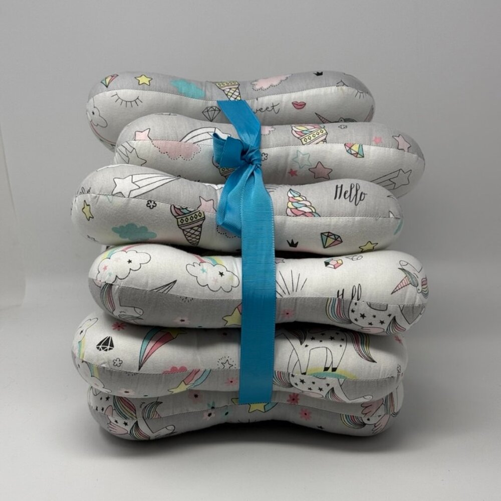 Butterfly Height-Adjustable Nursing Pillow for New Mothers Rainbows & Unicorns